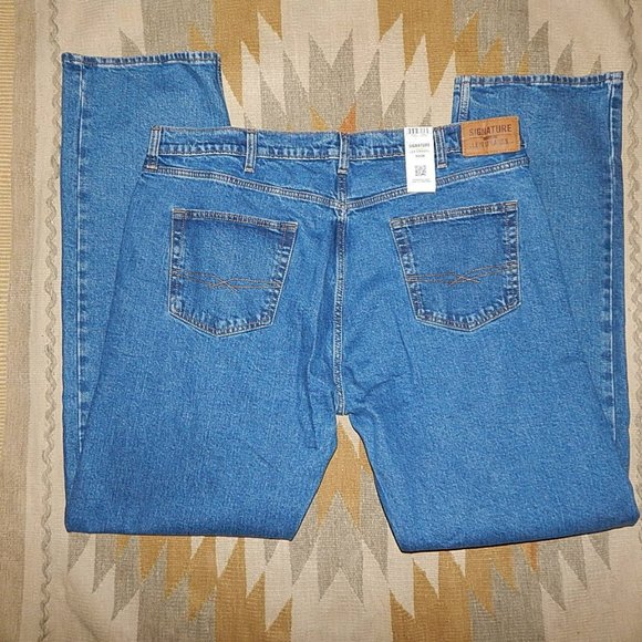 NWT Levis 42 x 36 Signature Gold Denim Blue Jeans - WPL423 - Picture 2 of 8